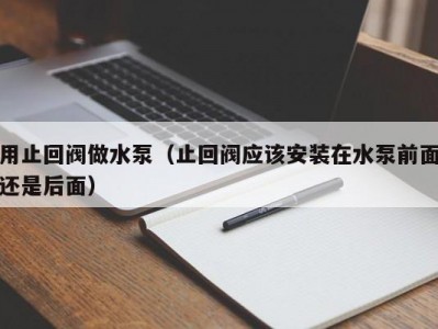用止回阀做水泵（止回阀应该安装在水泵前面还是后面）