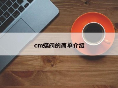 cm蝶阀的简单介绍