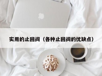 实用的止回阀（各种止回阀的优缺点）