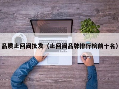 品质止回阀批发（止回阀品牌排行榜前十名）